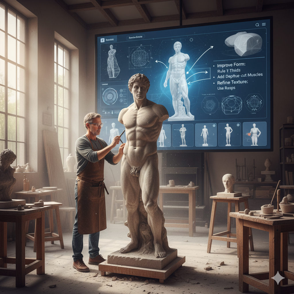 Aumenta tu creatividad sin importar tu campo de especialización. Deja atrás la parálisis y los lentos procesos de ideación. Este programa te proporcionará las estrategias fundamentales para aumentar tu capacidad creativa a través de la Inteligencia Artificial Generativa.