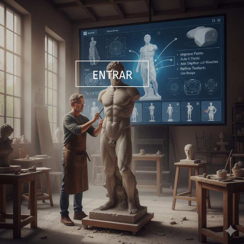 Aumenta tu creatividad sin importar tu campo de especialización. Deja atrás la parálisis y los lentos procesos de ideación. Este programa te proporcionará las estrategias fundamentales para aumentar tu capacidad creativa a través de la Inteligencia Artificial Generativa.